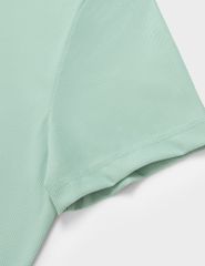 Áo polo ngắn tay thể thao nữ in logo trước ngực