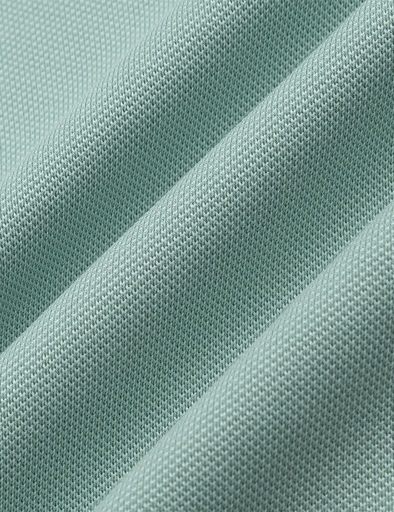 Áo polo nữ mắt chim cổ dệt phối hai màu