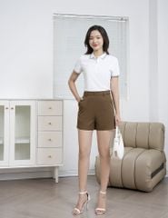 Áo thun có cổ ngắn tay nữ WPU005S4