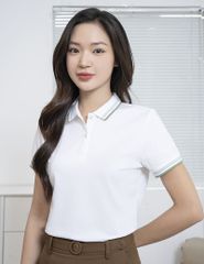 Áo thun có cổ ngắn tay nữ WPU005S4