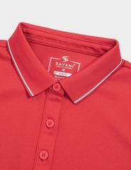Áo phông ngắn tay có cổ nữ WPU011S4