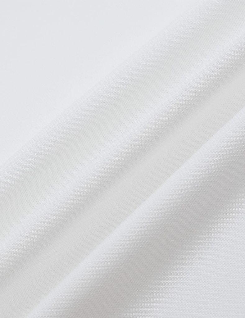 Áo polo nữ coolmax nẹp vải phối xẻ tà