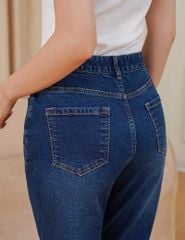 Quần jean nữ dáng baggy túi thường
