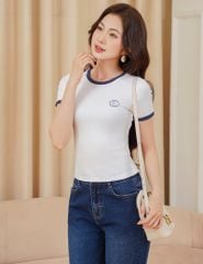 Quần jean nữ dáng baggy túi thường