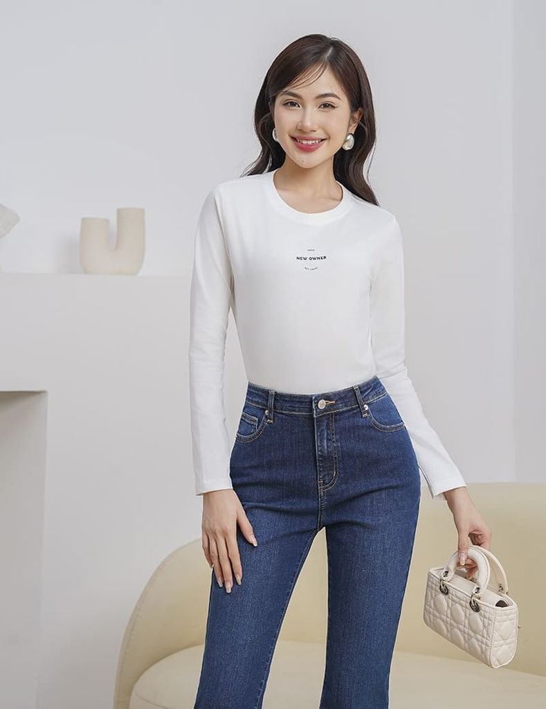 Quần jean nữ WQJ005K4