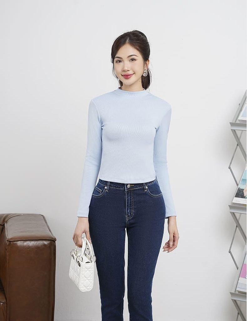 Quần jean nữ WQJ006K4