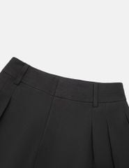 Quần short âu nữ công sở cạp diễu chỉ