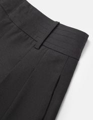 Quần short âu nữ công sở cạp diễu chỉ