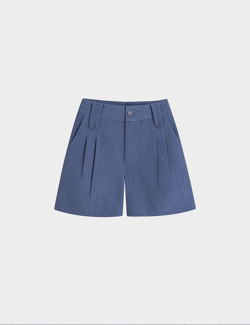 Quần short âu nữ cạp may đỉa chân nhọn