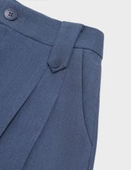 Quần short âu nữ cạp may đỉa chân nhọn