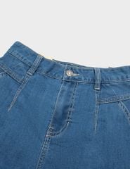 Quần short jean nữ dáng ôm vừa