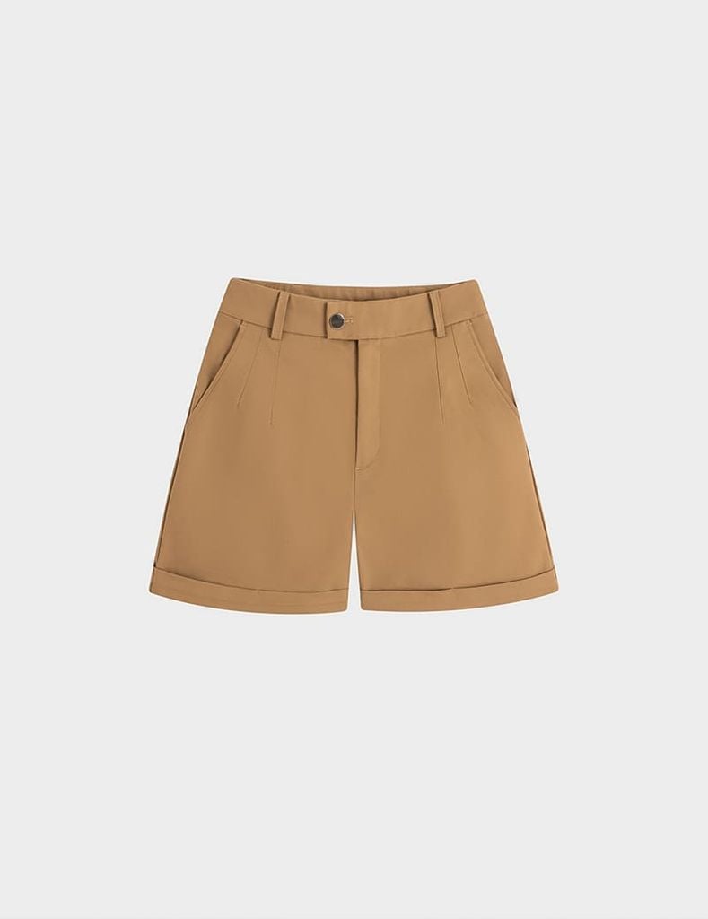 Quần short khaki nữ WSO001S5