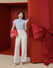 Áo sơ mi ngắn tay nữ WSS008S5