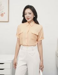 Áo sơ mi ngắn tay nữ WSS017S5