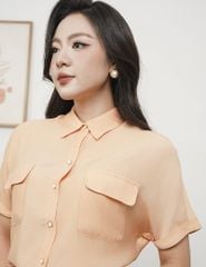 Áo sơ mi ngắn tay nữ WSS017S5