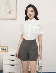 Áo sơ mi ngắn tay nữ WSS017S5