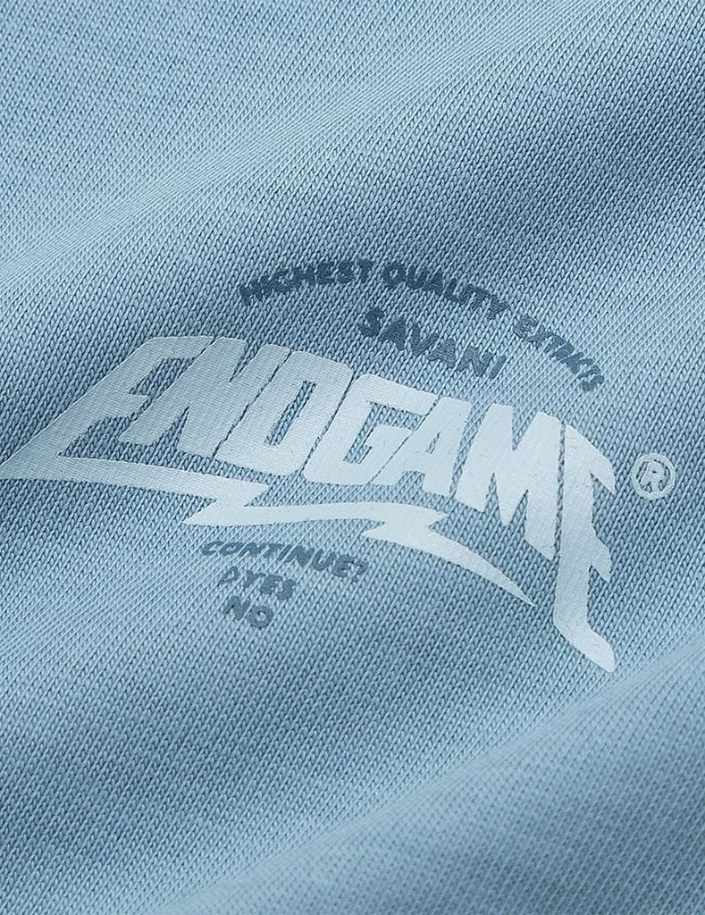 Áo T-shirt ngắn tay nữ cổ tròn in cao su trước ngực