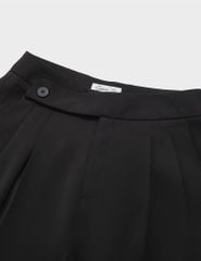 Quần âu nữ dáng baggy cạp chéo