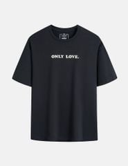 Áo t-shirt ngắn tay cổ tròn nữ in trước ngực