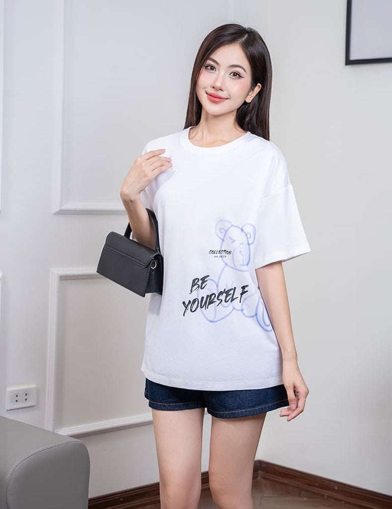 Áo phông nữ cổ tròn WTS254S4