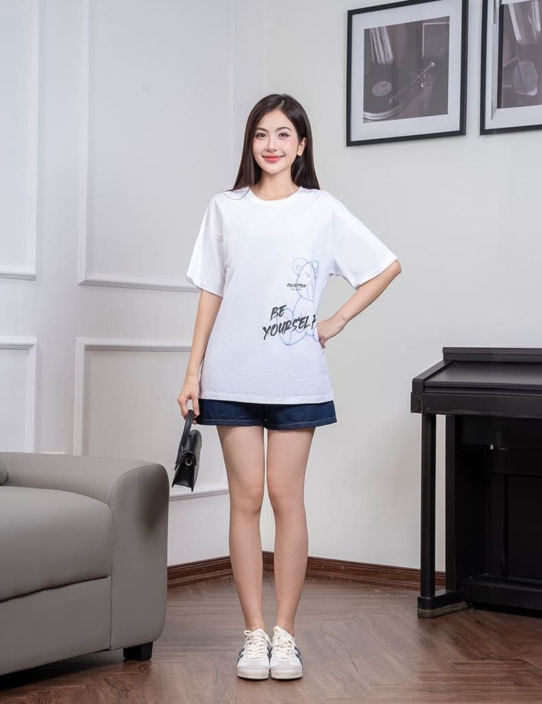 Áo phông nữ cổ tròn WTS254S4