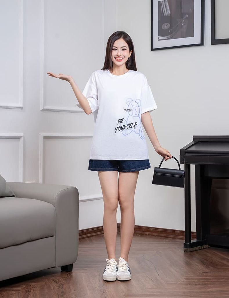 Áo phông nữ cổ tròn WTS254S4