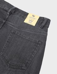 Chân váy jean dáng dài xẻ sau