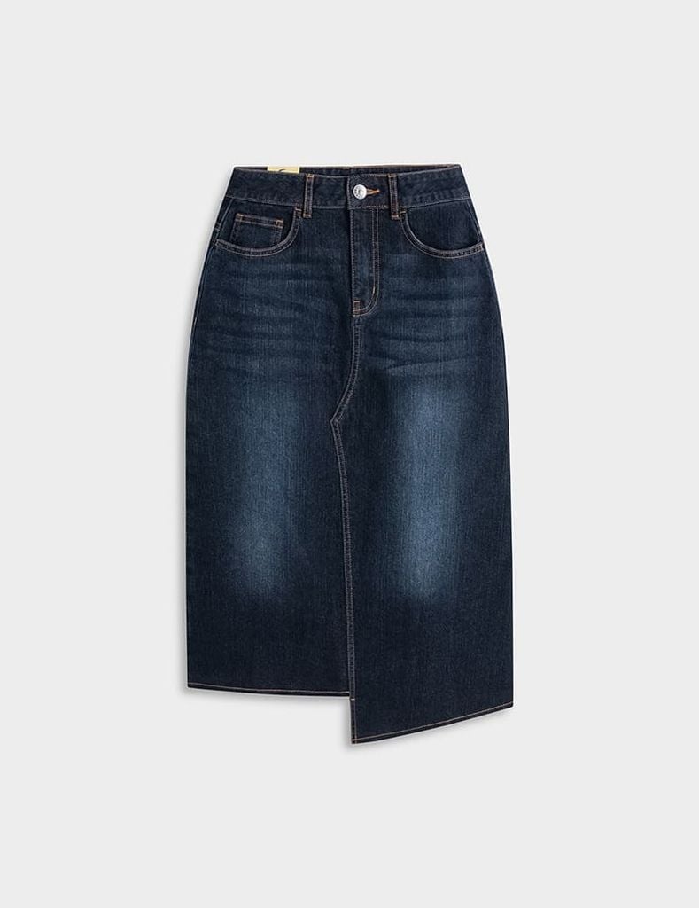 Chân váy jean nữ WVD364K4