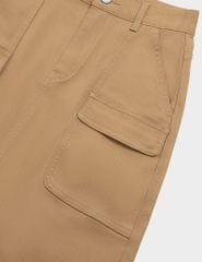 Chân váy khaki nữ WVK001K4