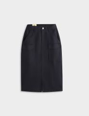 Chân váy khaki nữ WVK001K4