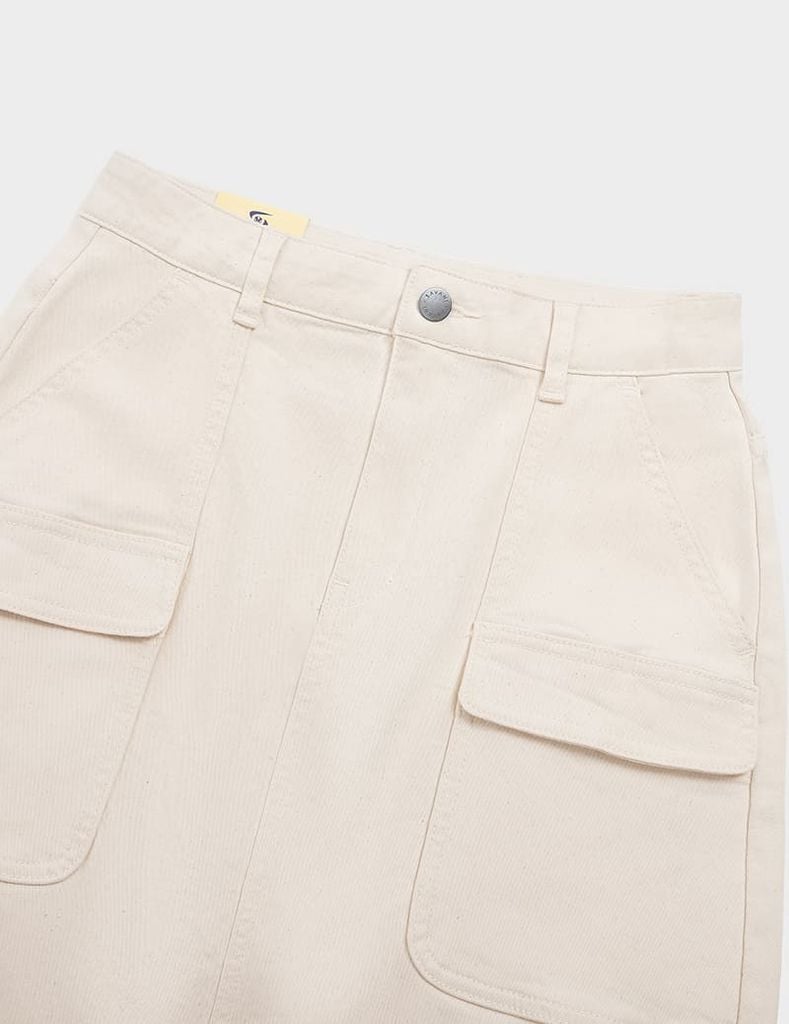 Chân váy khaki nữ WVK001K4