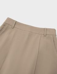 Chân váy dài nữ gân trang trí dọc thân trước