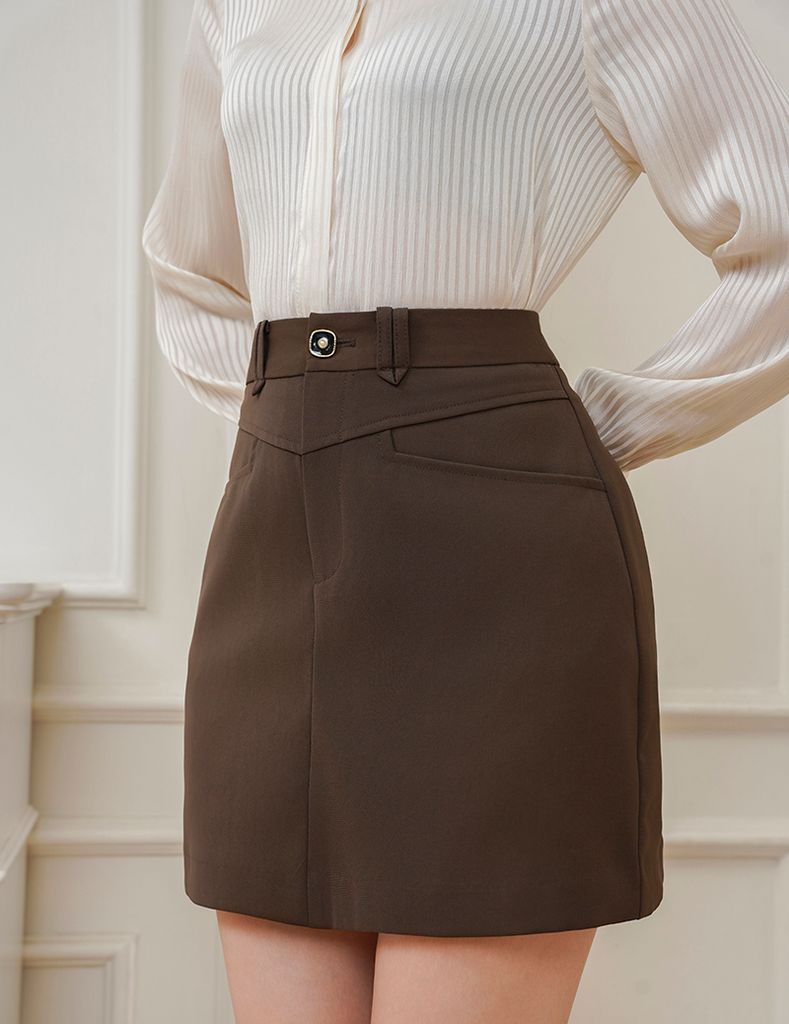 Chân váy công sở chữ A