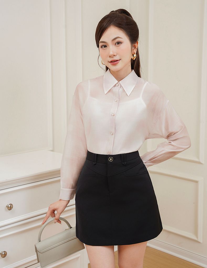 Chân váy công sở chữ A