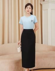 Chân váy dài công sở nữ dáng ôm