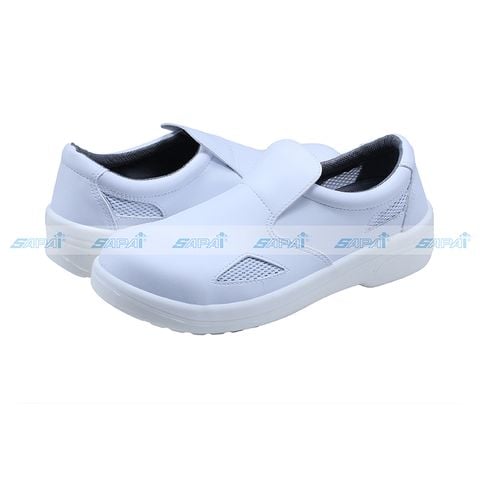 Giày an toàn lưới 2 bên ESD đế PU ES02