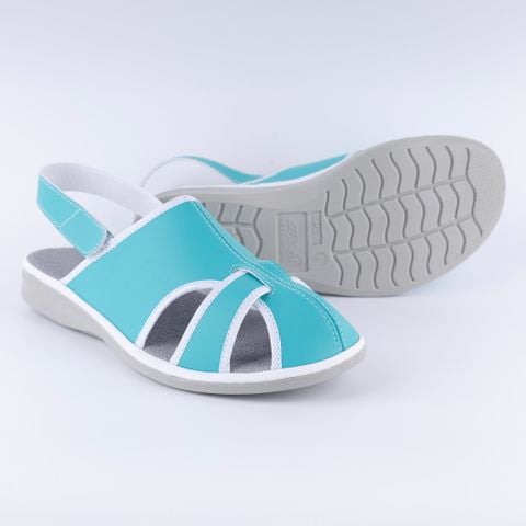 Sandal 4 lỗ quai ngang đế PU [CES2-NM31]