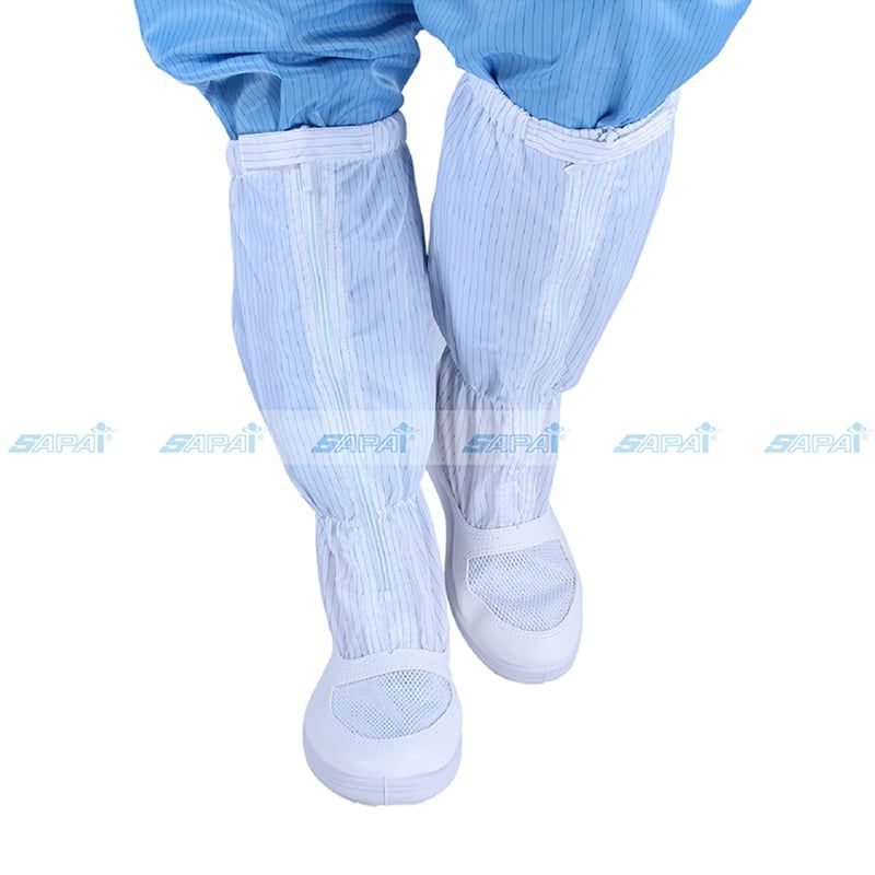 Giày ống có lưới ESD đế PVC EP11