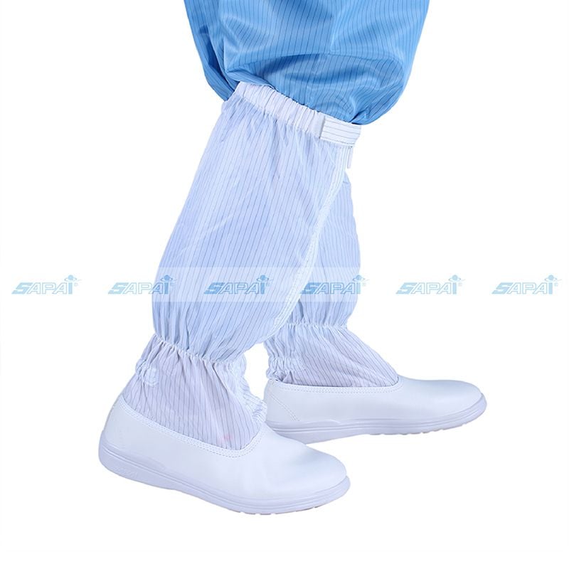 Giày ống không lưới ESD đế PVC EP12