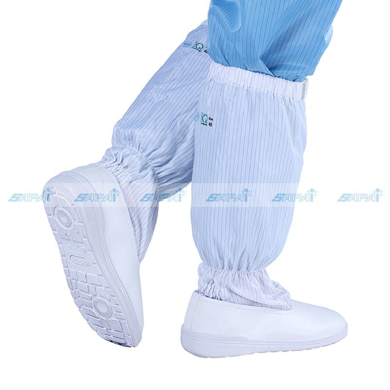 Giày ống không lưới ESD đế PVC EP12