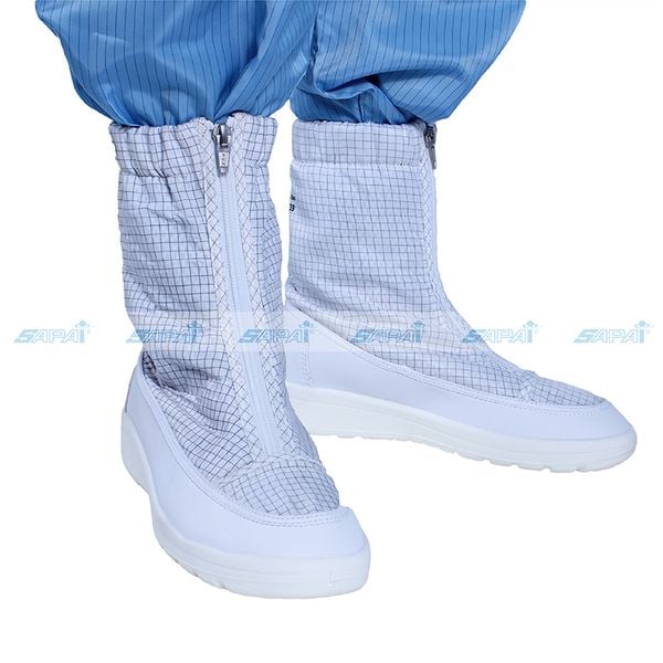 Giày ống ngắn ESD đế PU EU14