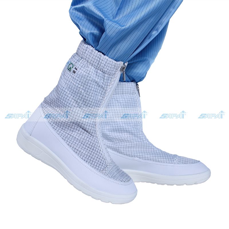 Giày ống ngắn ESD đế PU EU14