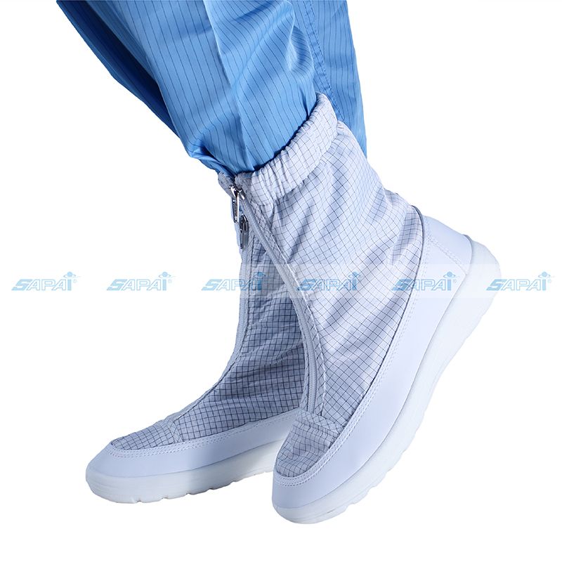 Giày ống ngắn ESD đế PU EU14