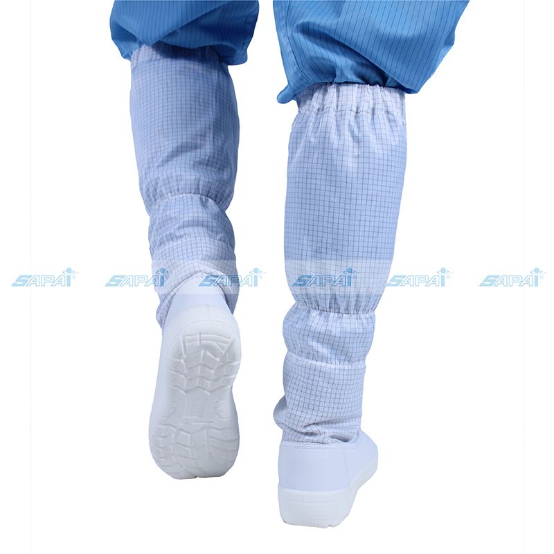 Giày ống vải 2 lớp ESD đế PU EU15