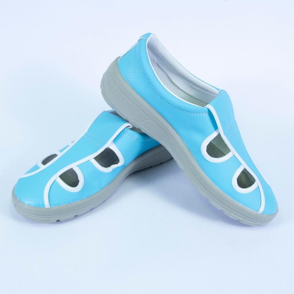 Giày 4 lỗ ESD đế PU EU01