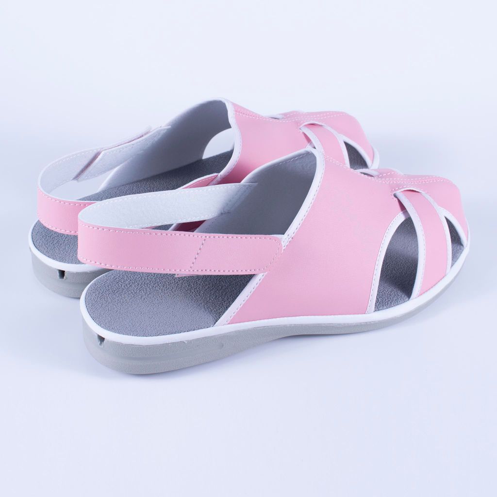 Sandal 4 lỗ quai ngang đế PU NM31