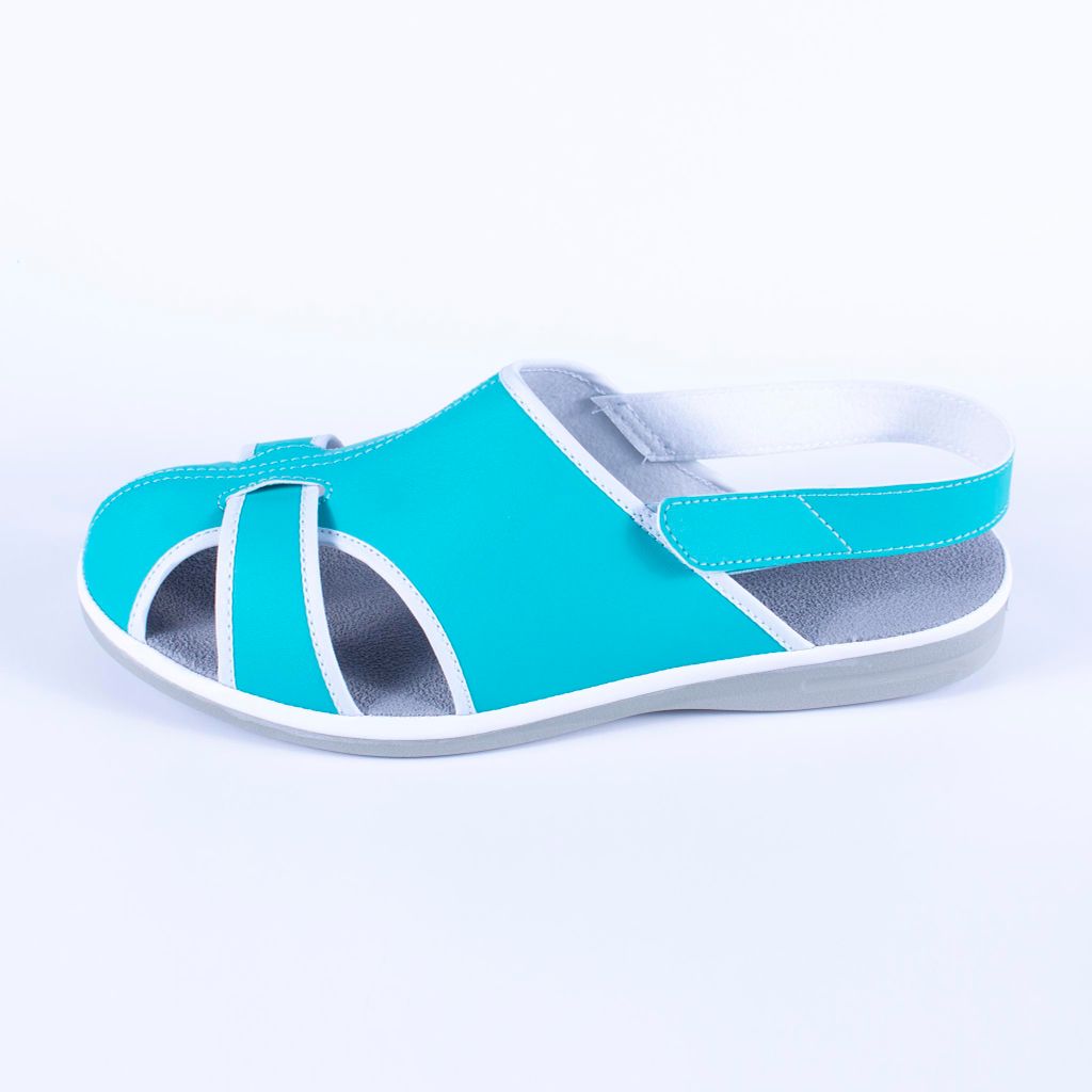 Sandal 4 lỗ quai ngang đế PU NM31