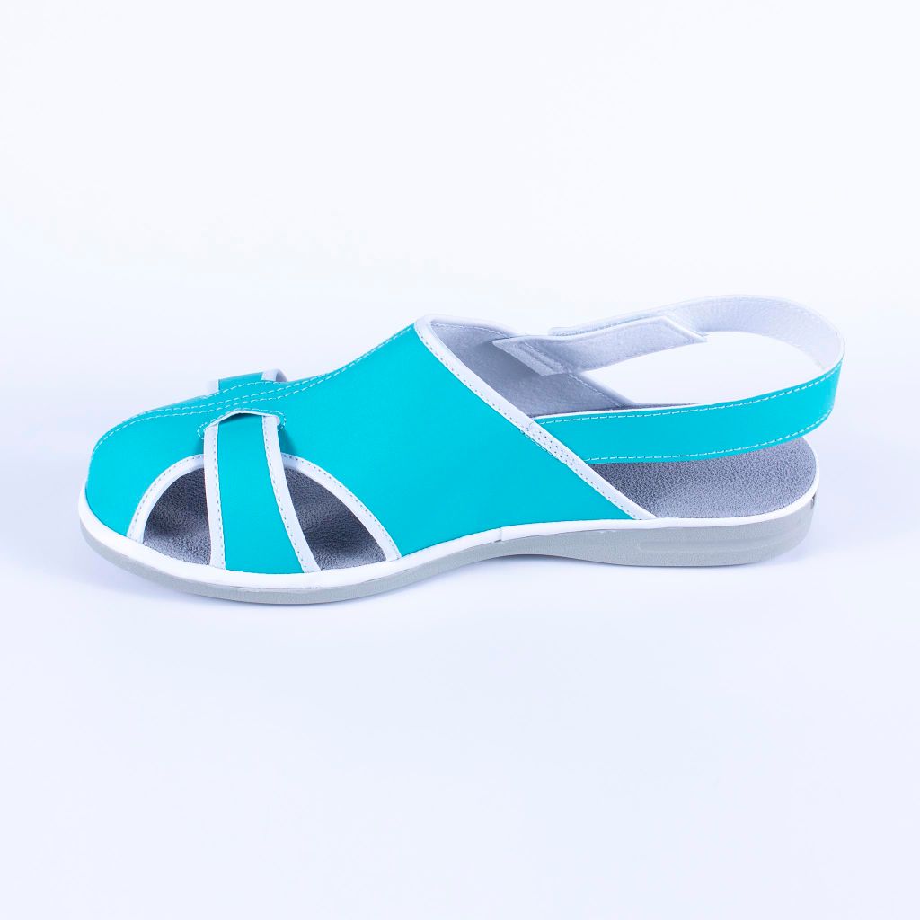 Sandal 4 lỗ quai ngang đế PU NM31