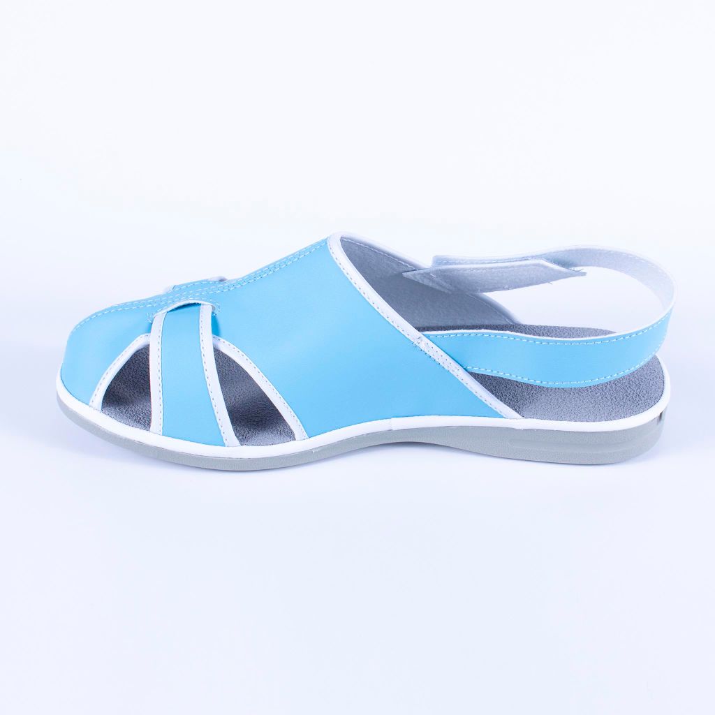 Sandal 4 lỗ quai ngang đế PU NM31