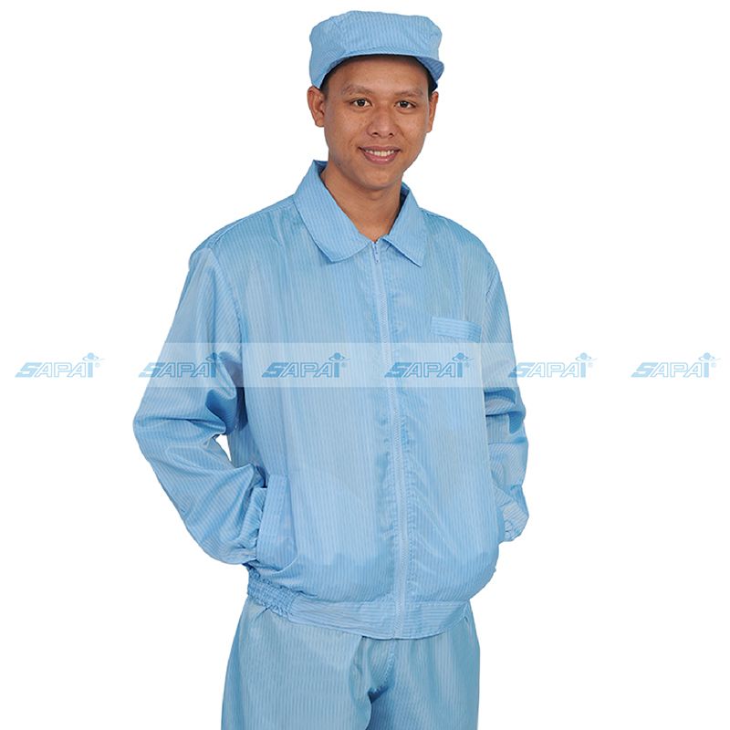 Áo khoác ngắn ESD JK28 (vải sọc)